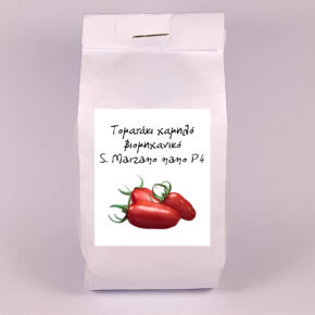 Τομάτα βιομηχανική S. Marzano nano P4 χαμηλή