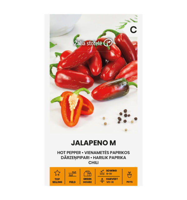 Πιπεριά καυτερή Jalapeno (hobby bag 0,1 γρ)