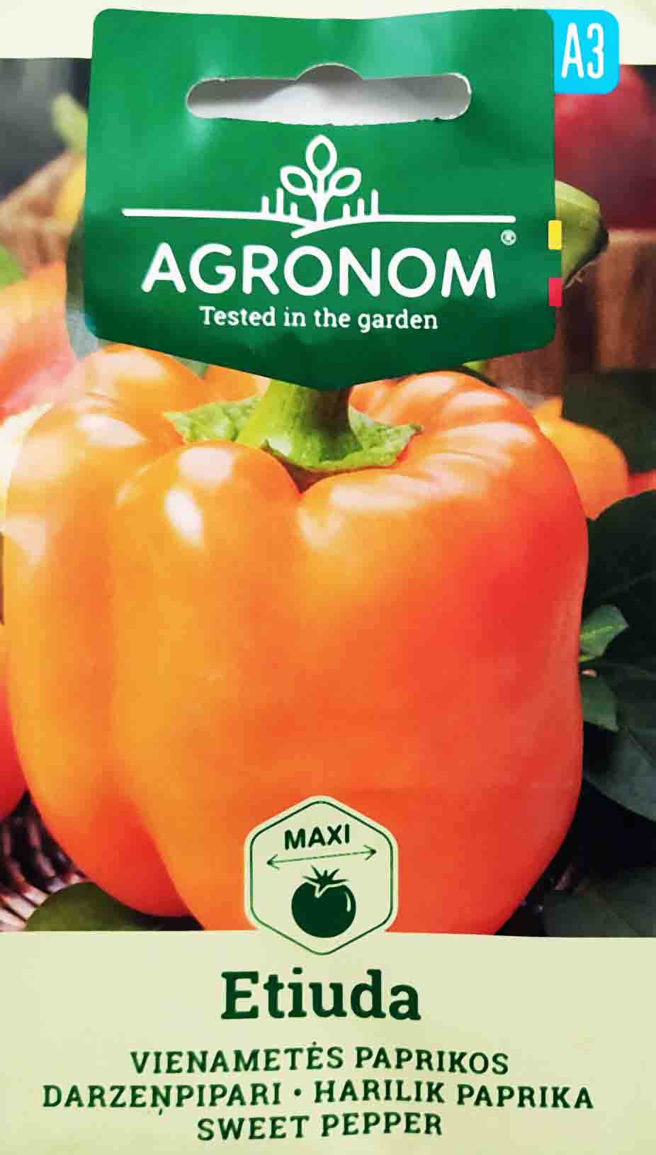 Πιπεριά πορτοκαλί φλάσκα Etiuda Πιπεριά πορτοκαλί φλάσκα Etiuda