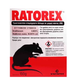 Ποντικοφάρμακο λουκούμι Ratorex pasta 150g