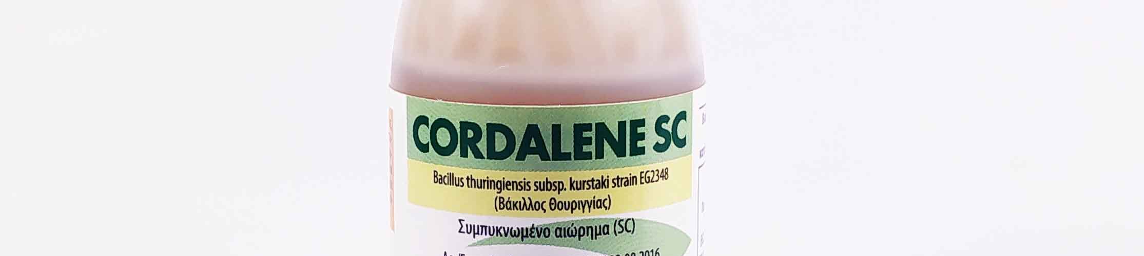 Βιολογικό εντομοκτόνο Βάκιλος Θουριγγίας Cordalene 18.8 SC 50 ml