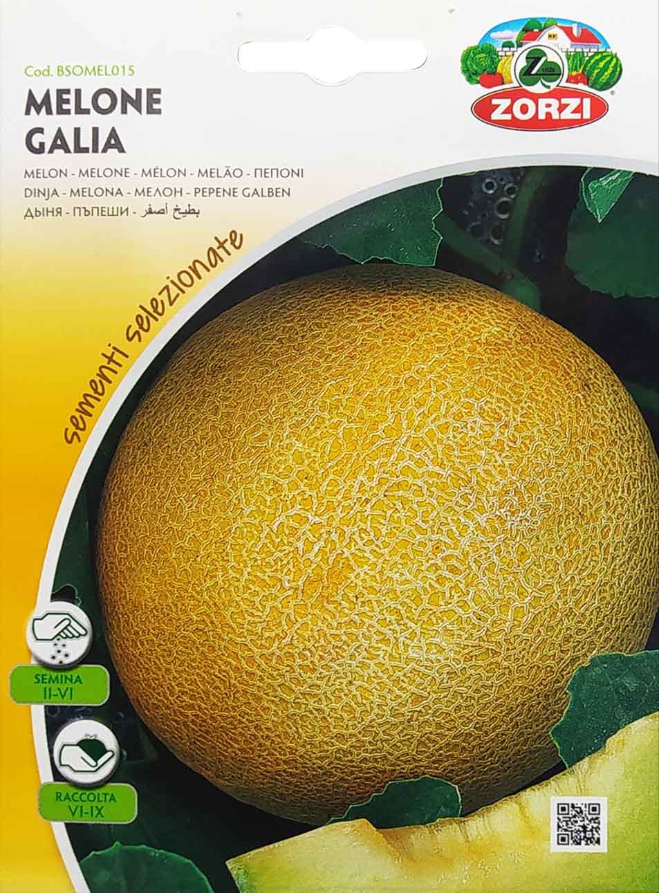 Πεπόνι στρογγυλό Galia (hobby bag 0,5 γρ) Πεπόνι στρογγυλό Galia