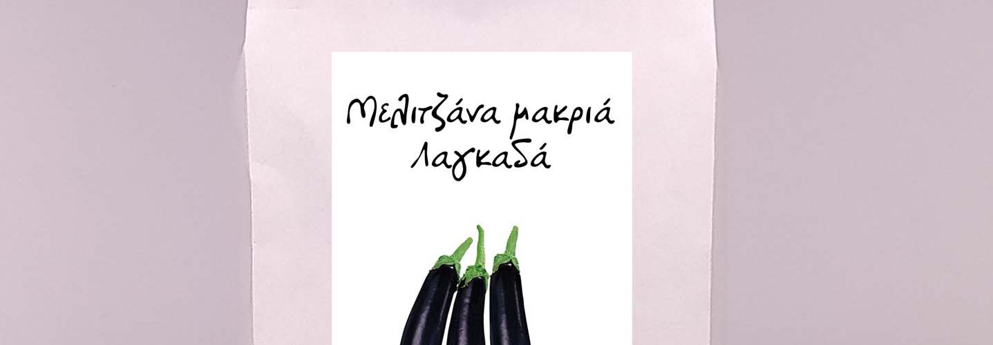Μελιτζάνα μακριά Λαγκαδά παραδοσιακή εγχώρια (φάκελος 1 γρ)