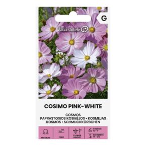 Κόσμος Cosimo pink - white (hobby bag 20 σπόρων)